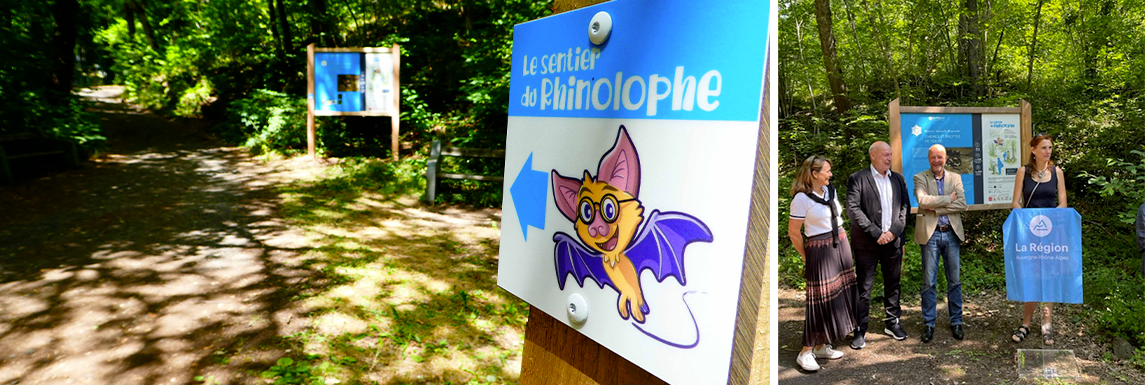 Inauguration sentier du Rhinolophe - Ville de Volvic