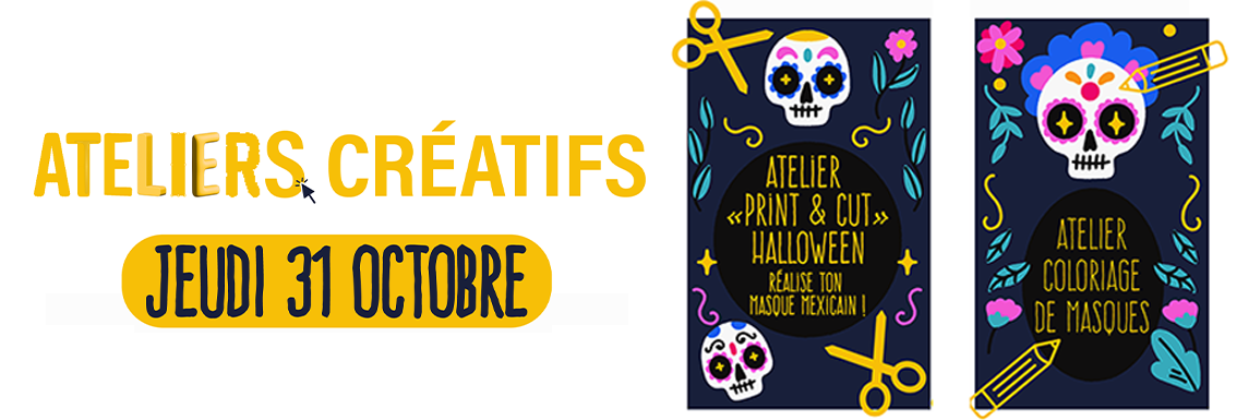 Ateliers créatifs halloween volvi'tech Ateliers créatifs halloween volvi'tech