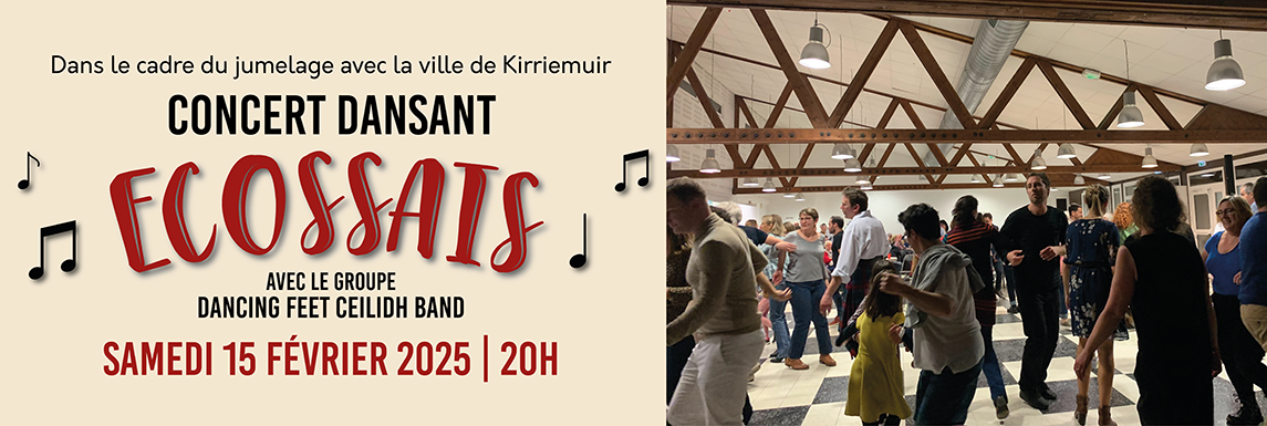 Concert dansant écossais 2025