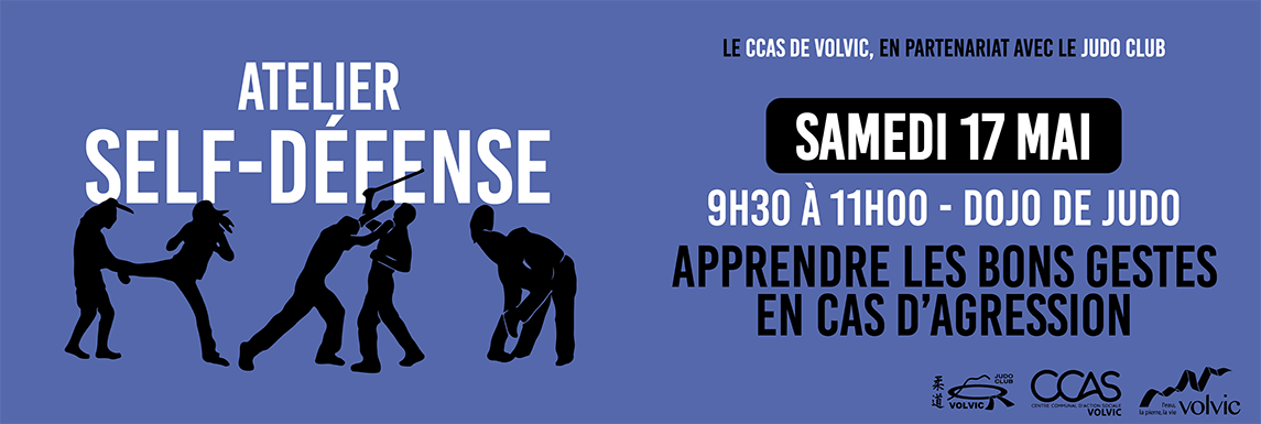 Atelier self défense mai 2025