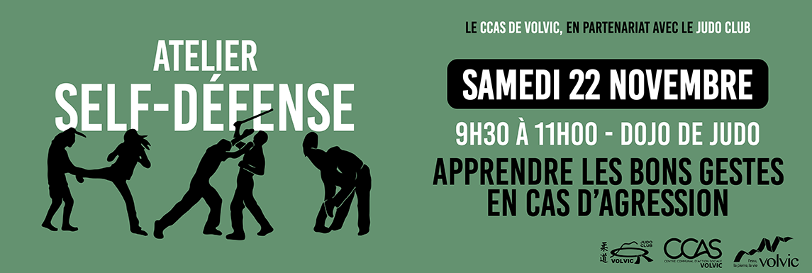 Atelier self défense novembre 2025