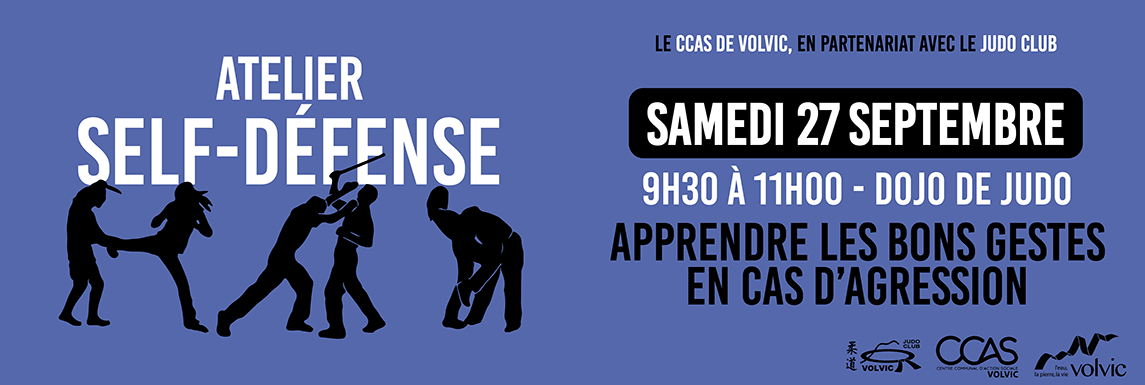 Atelier self défense septembre 2025