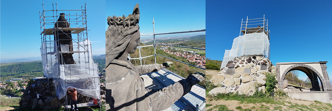 Travaux Vierge Notre Dame de la Garde