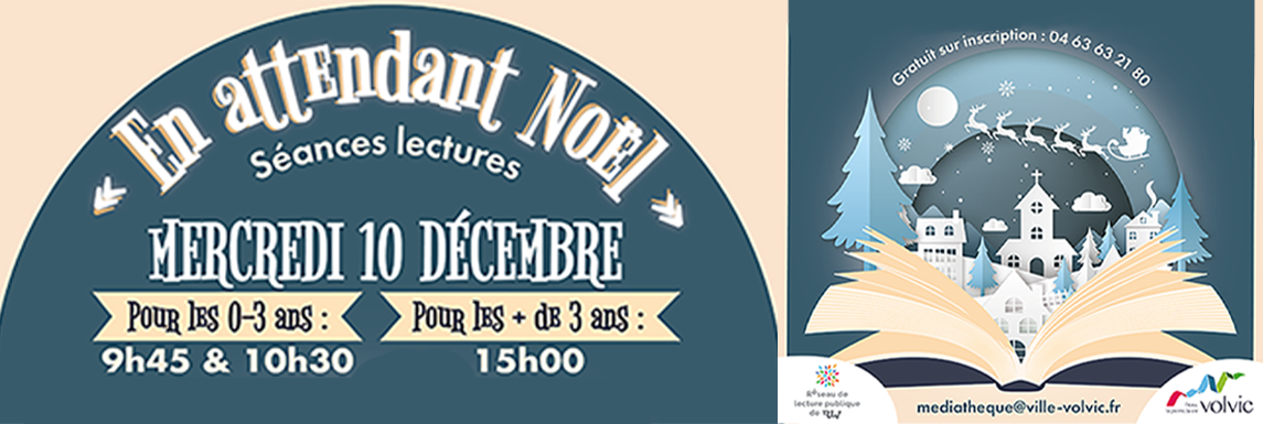 Séances lectures "En attendant Noël" 2025