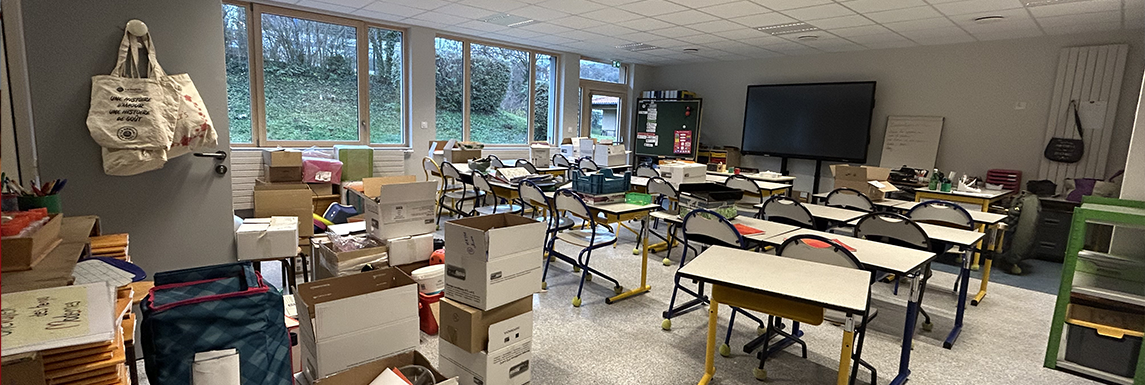 Travaux rénovation énergétique école Roghi