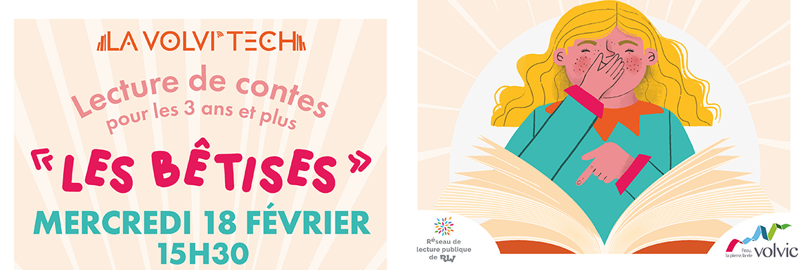 Lecture de contes "Les bêtises" 10 février