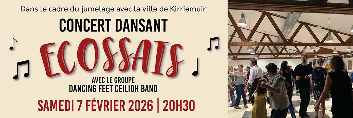 Concert dansant écossais 2026