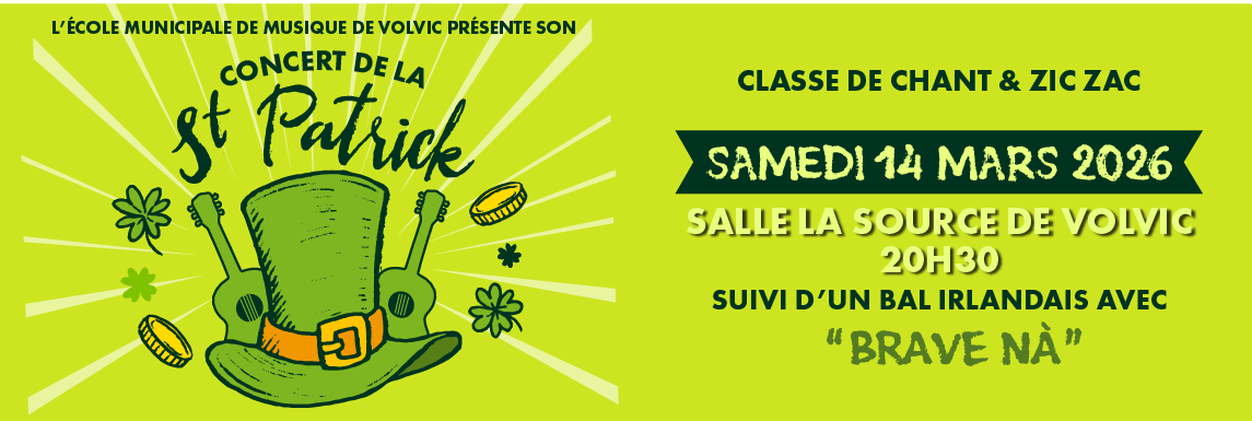 Concert de la Saint Patrick 2026
