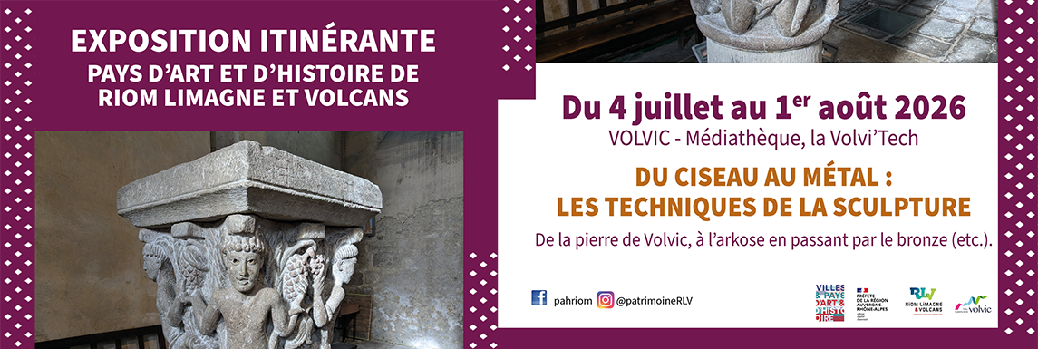 Exposition itinérante RLV “Du ciseau au métal : les techniques de la sculpture”
