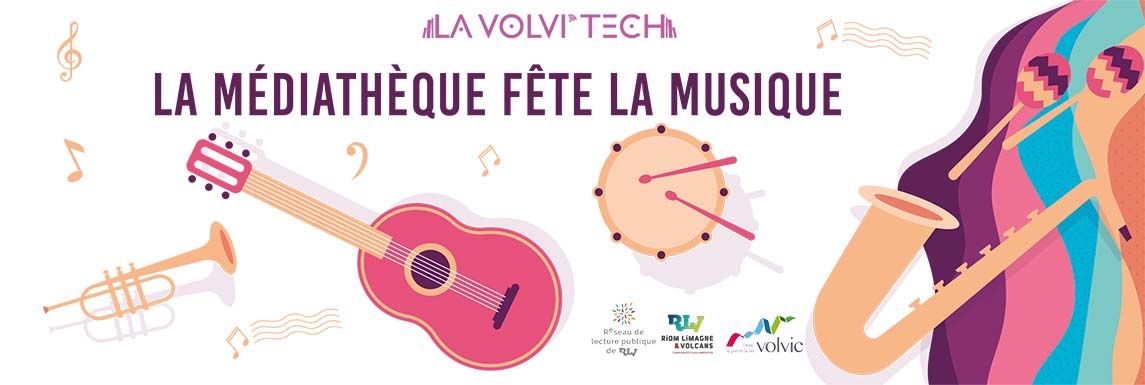 la médiathèque fête la musique