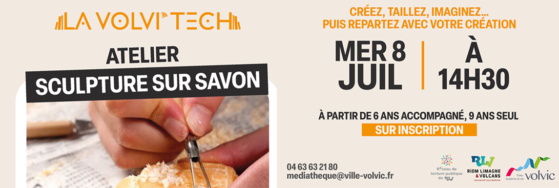 Atelier sculpture sur savon