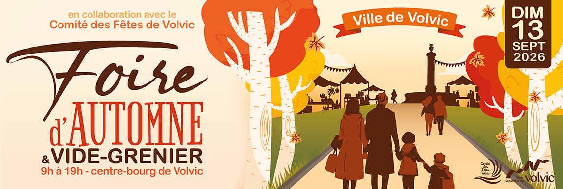 Foire d'automne et vide-grenier 2026