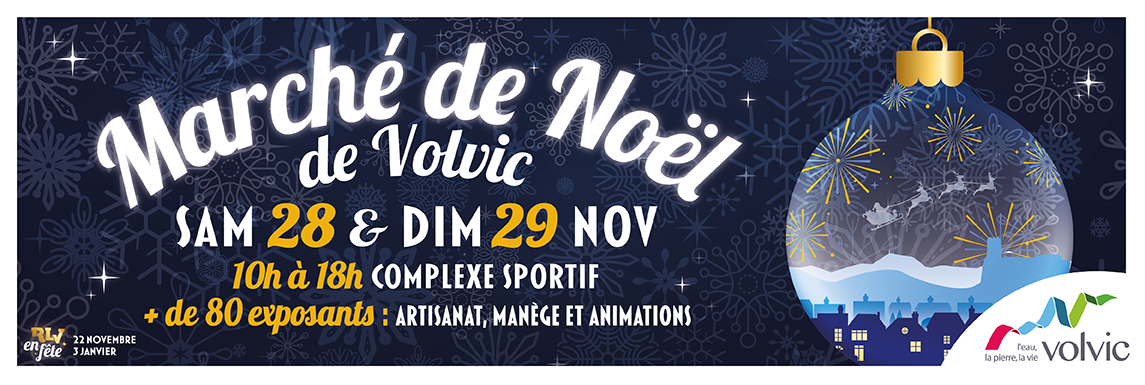 Marché de Noël de Volvic 2026
