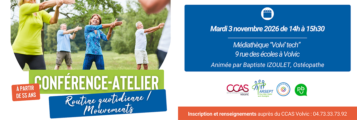 Conférence routine quotidienne mouvements