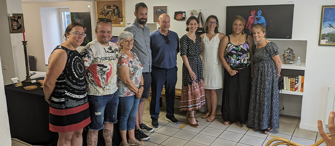 boutique éphémère Volvic - inauguration 