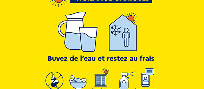 Vigilance orange canicule juillet 2024