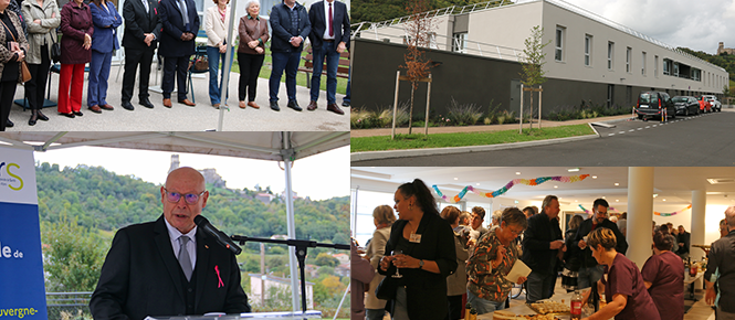 inauguration du nouvel EHPAD de Volvic
