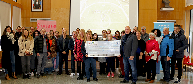 remerciements Volvic en Rose