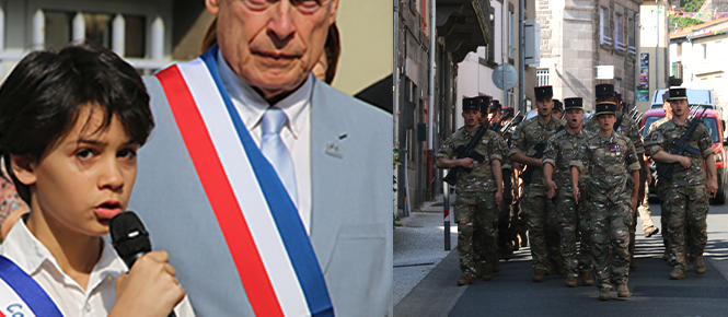 Retour sur la cérémonie du 14 juillet à Volvic