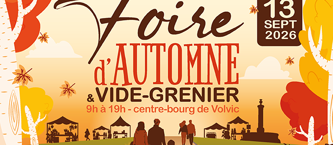 Foire d'automne et vide-grenier 2026