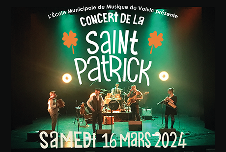Concert de la Saint Patrick EMMV 16-03-2024 20h