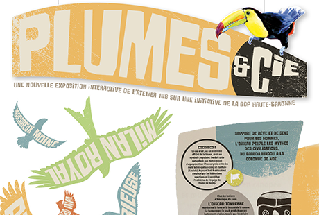 Exposition interactive “Plume & Cie”