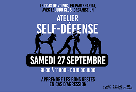 Atelier self défense septembre 2025