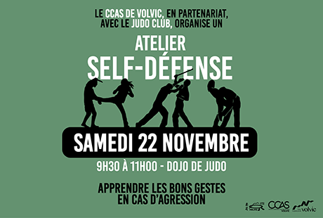 Atelier self défense novembre 2025