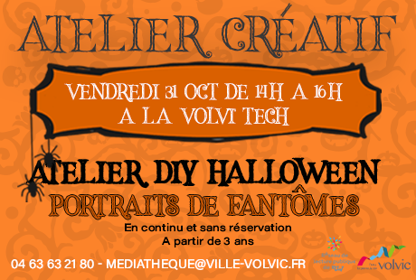 atelier créatif Halloween