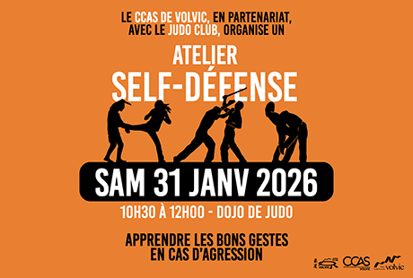 Atelier self défense janvier 2026