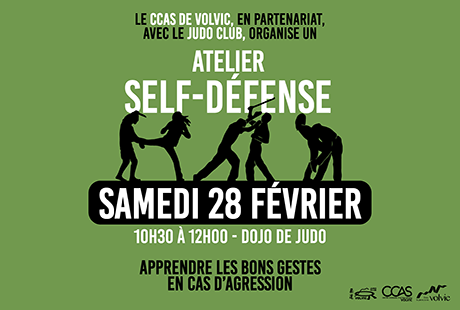 Atelier self défense 28 février 2026
