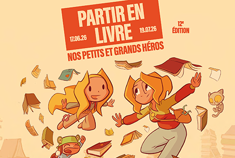 Lecture "Petits et grands héros" : Partir en Livre 2026
