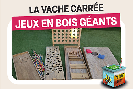 Jeux en bois géants