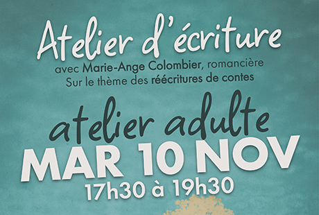 Atelier écriture adulte
