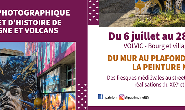 Du mur au plafond : trésors de la peinture murale